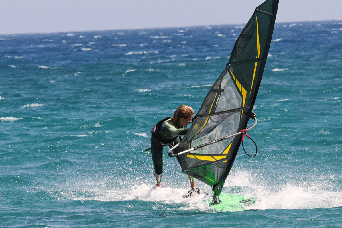 scik plachta detska ruzne jizdy freestyle windsurfing karlin